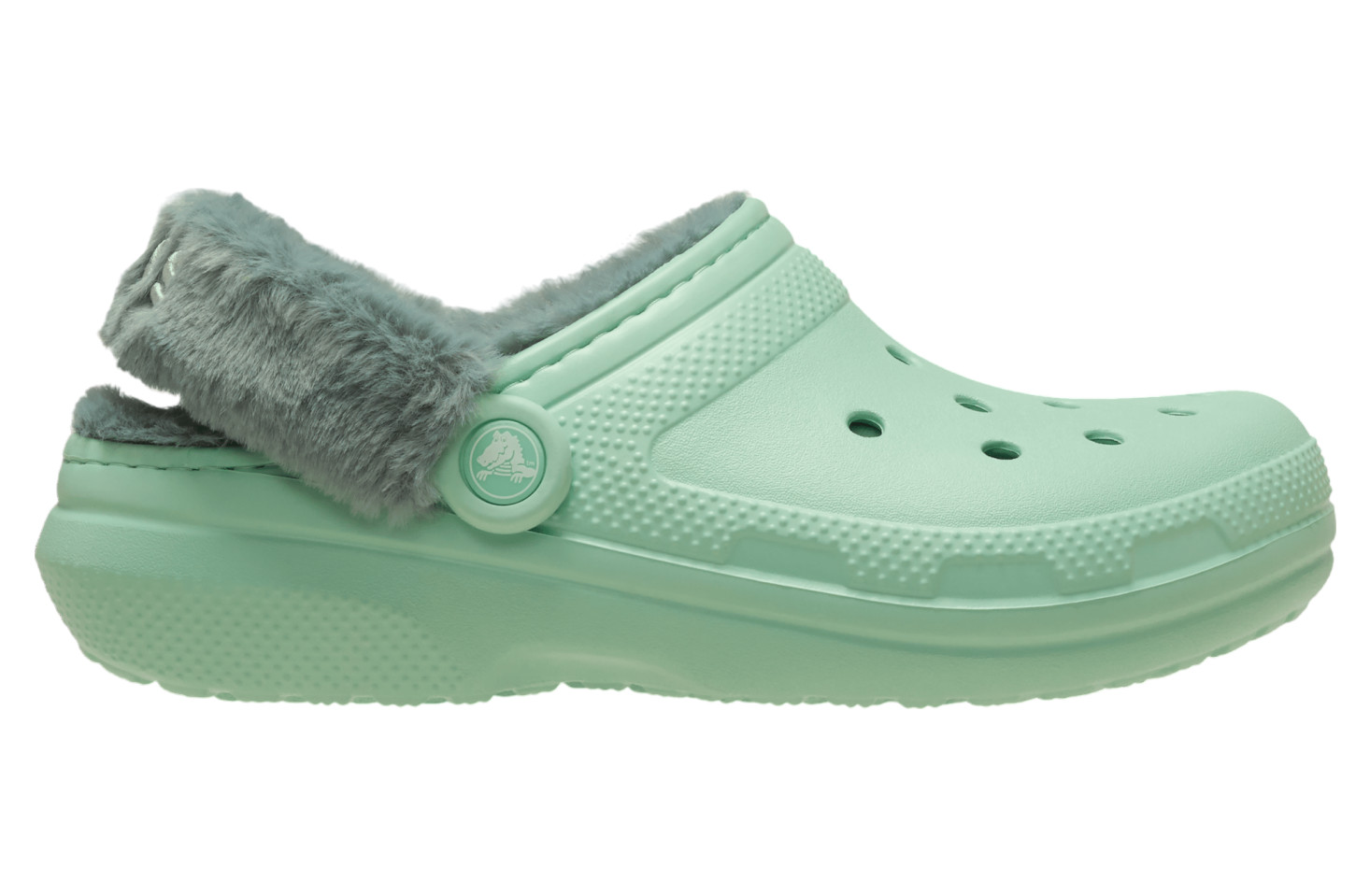 Crocs Classic Fuzz Lined Clog Spearmint – Men 4 / Women 6 – 211043-3YD