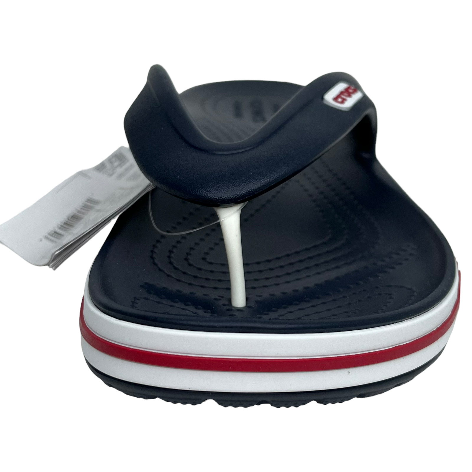 Crocs Bayaband Womens Flip Flop Sandal Sz 9 Navy Blue Water Friendly Lightweight