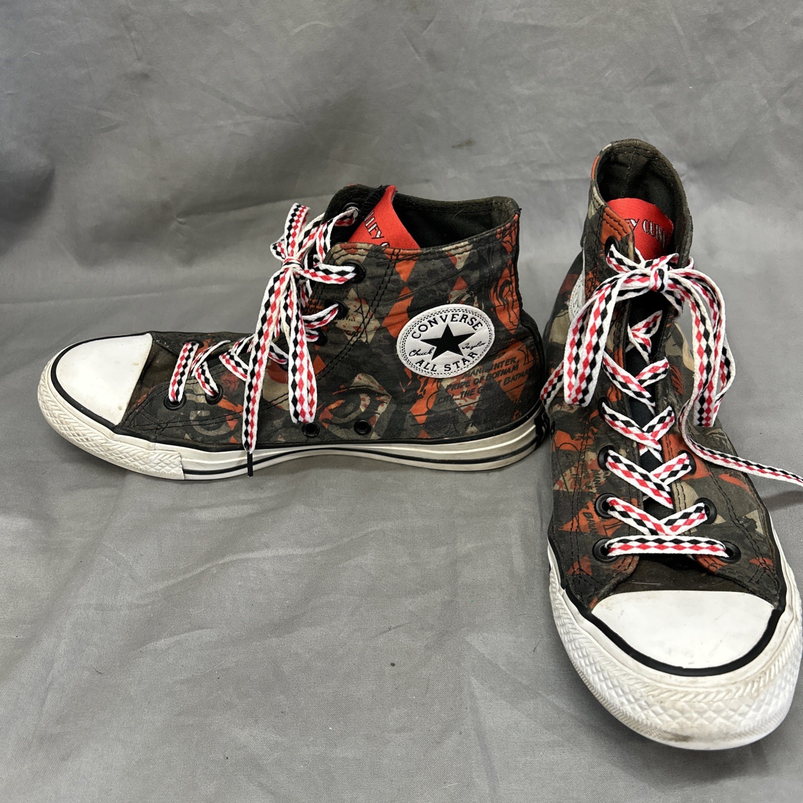Converse DC Comics x Chuck Taylor All Star High Harley Quinn W8 M6 UK6 Eur39