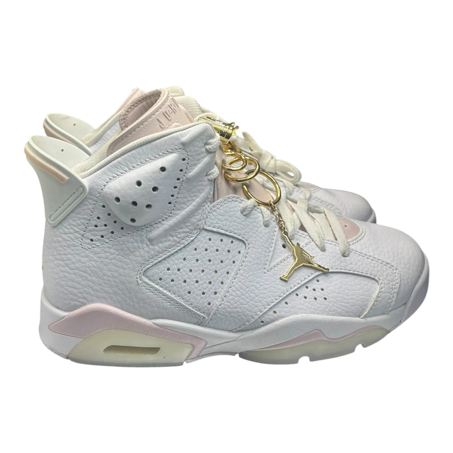 Jordan 6 Retro Gold Hoops (Women’s) szie 6.5M – Used/Worn