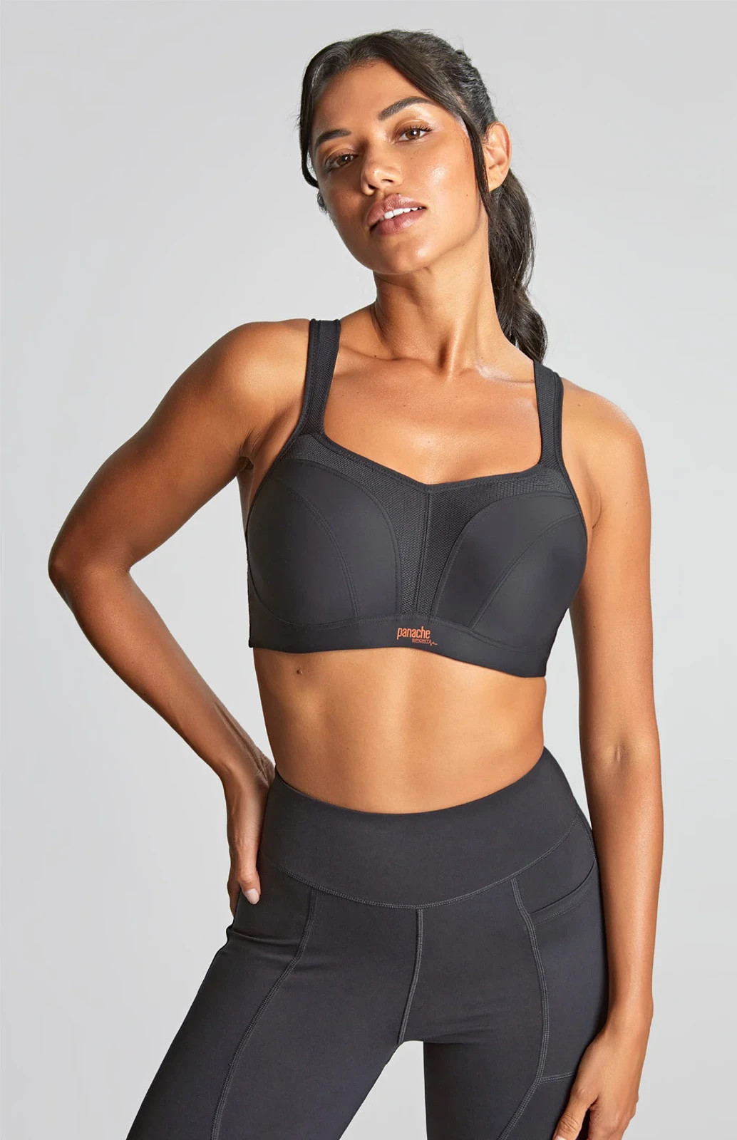 Panache High Impact Sports Bra UK Size Support Running Gym Underwire