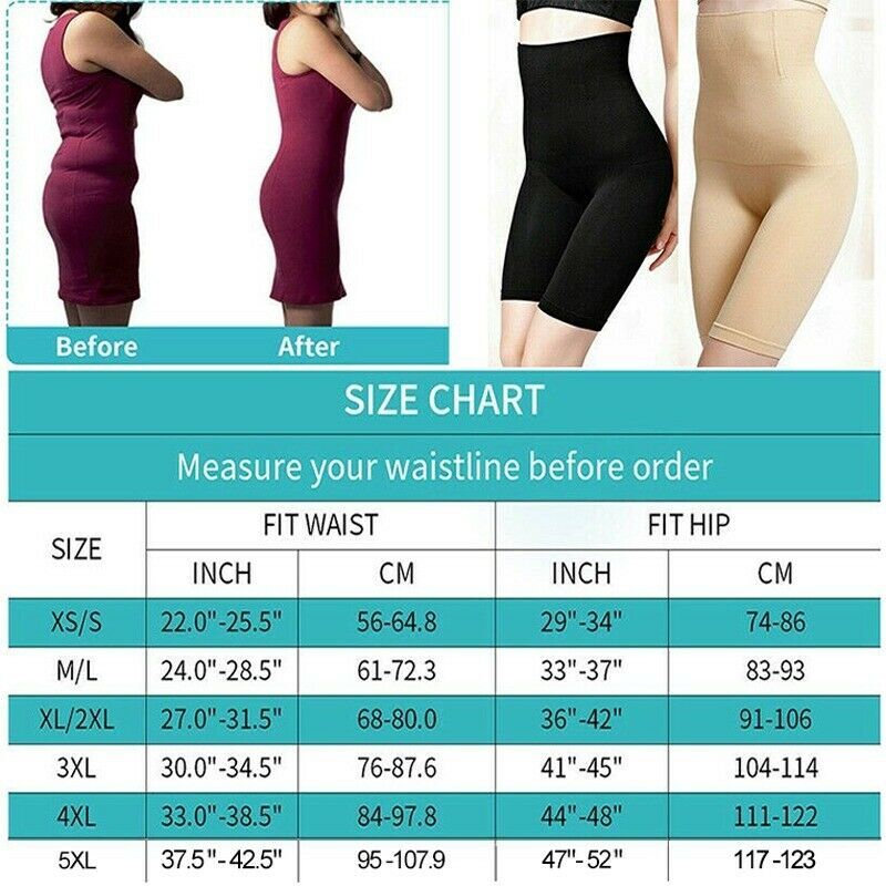 Shapewear for Women Spanks High Waist Body Shaper Thigh Slimming Panties Girdles