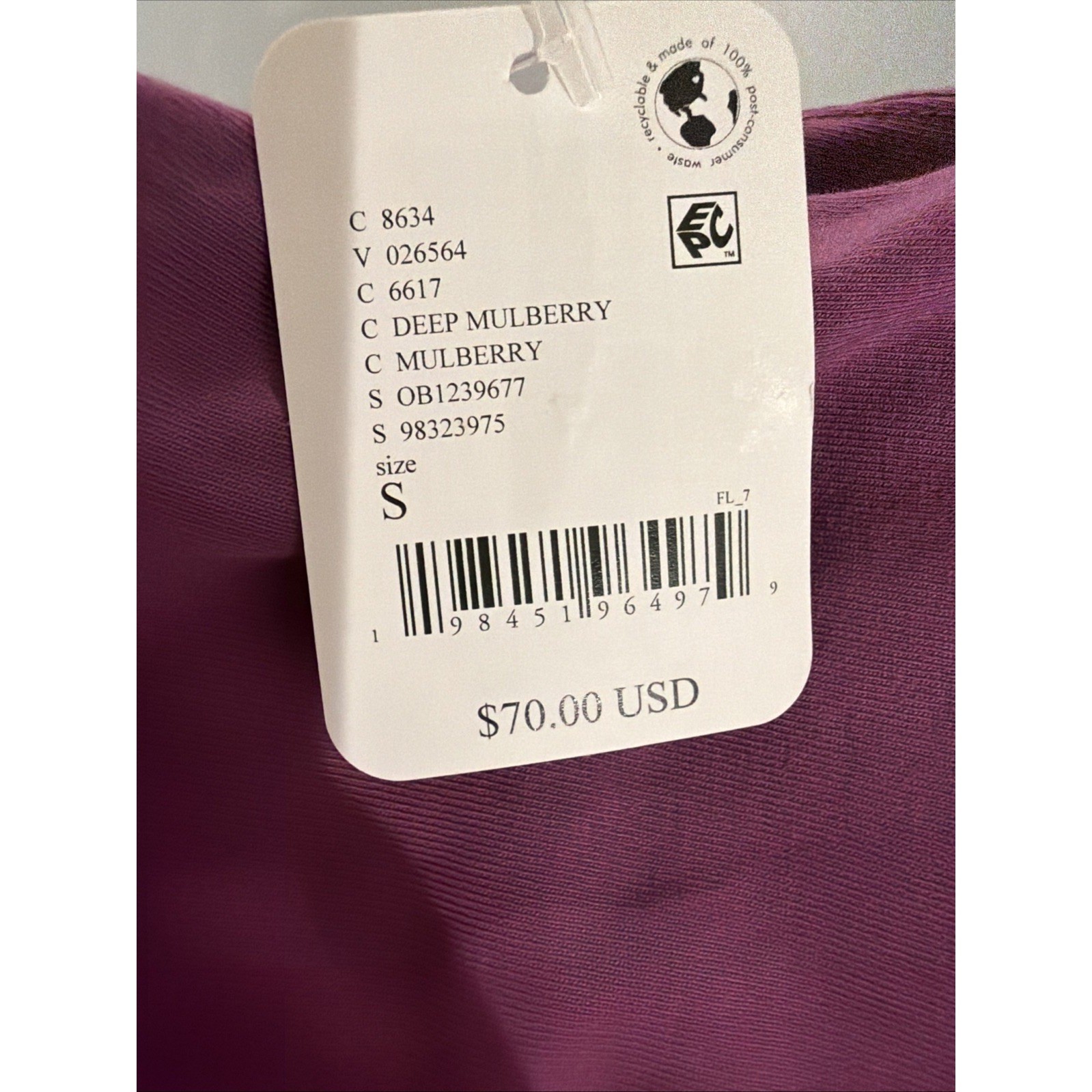 Free People Movement Hot Shot Jumpsuit Deep Mulberry NWT New With Tags Small