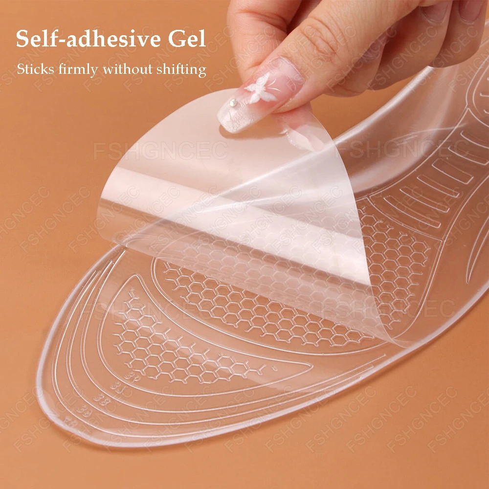 Silicone Orthopedic Insoles for Flat Feet Arch Support Inserts Shoes Pads for Ma