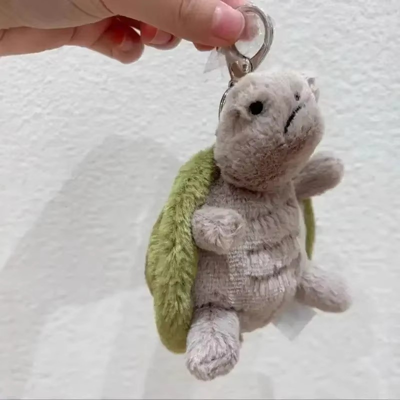 Turtle Bag Pendant Keychain Doll Cute Home Decoration Cat Dog 15cm*