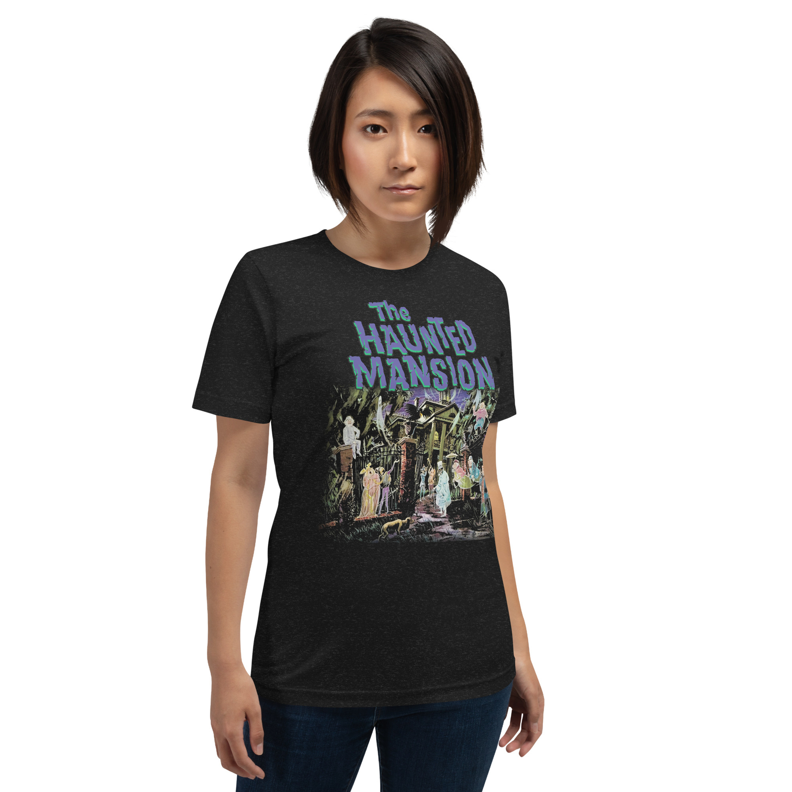 THE HAUNTED MANSION – Vintage T-Shirt Disneyana Ghosts Halloween Classic Cool!
