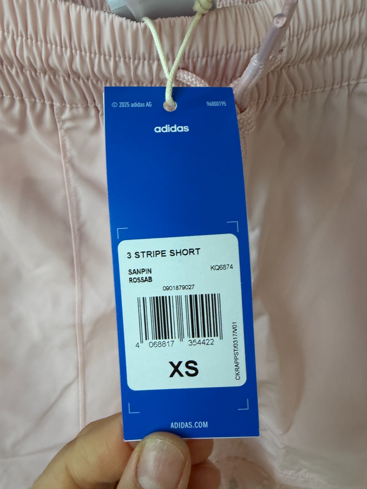adidas Originals Lace Trim 3S Shorts Women Lifestyle Casual Short AsiaFit KQ6874