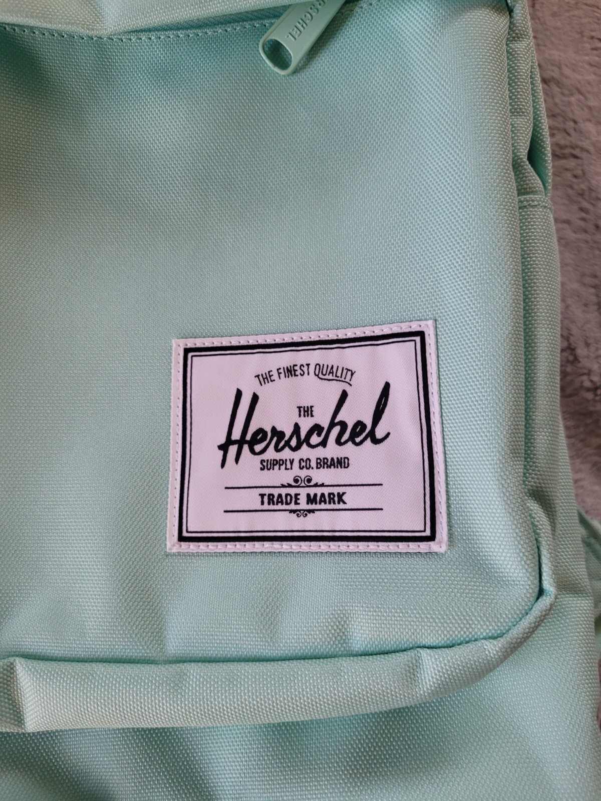 Herschel Supply Co Miller Backpack Aqua Green Padded Shoulder Straps Durable