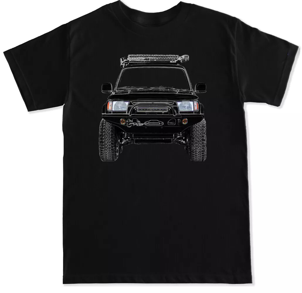 4 Runner 4×4 Roof Rack Rock Slider Lift Off Road LED Light Winch Bumper SHIRT