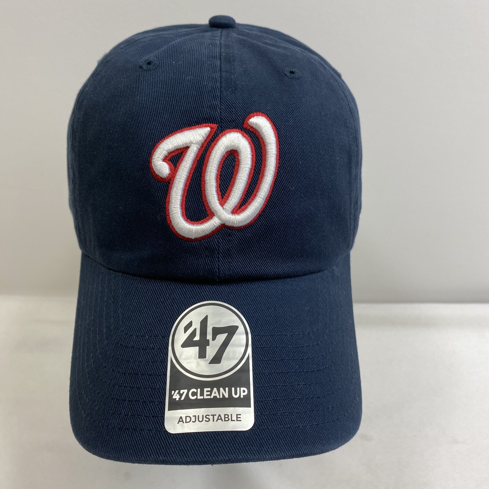 Washington Nationals ’47 Baseball Hat Blue Adjustable MVP Rear Logo American Cap