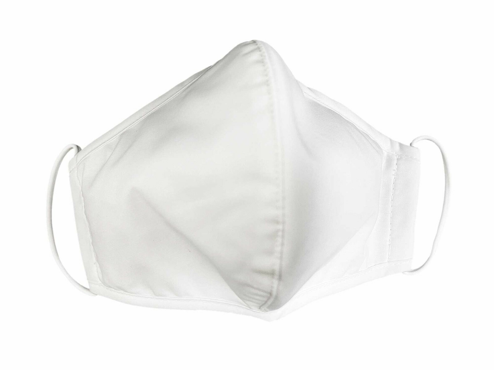 4 pcs Face Mask waterproof triple layer Face Mask Reusable Washable white