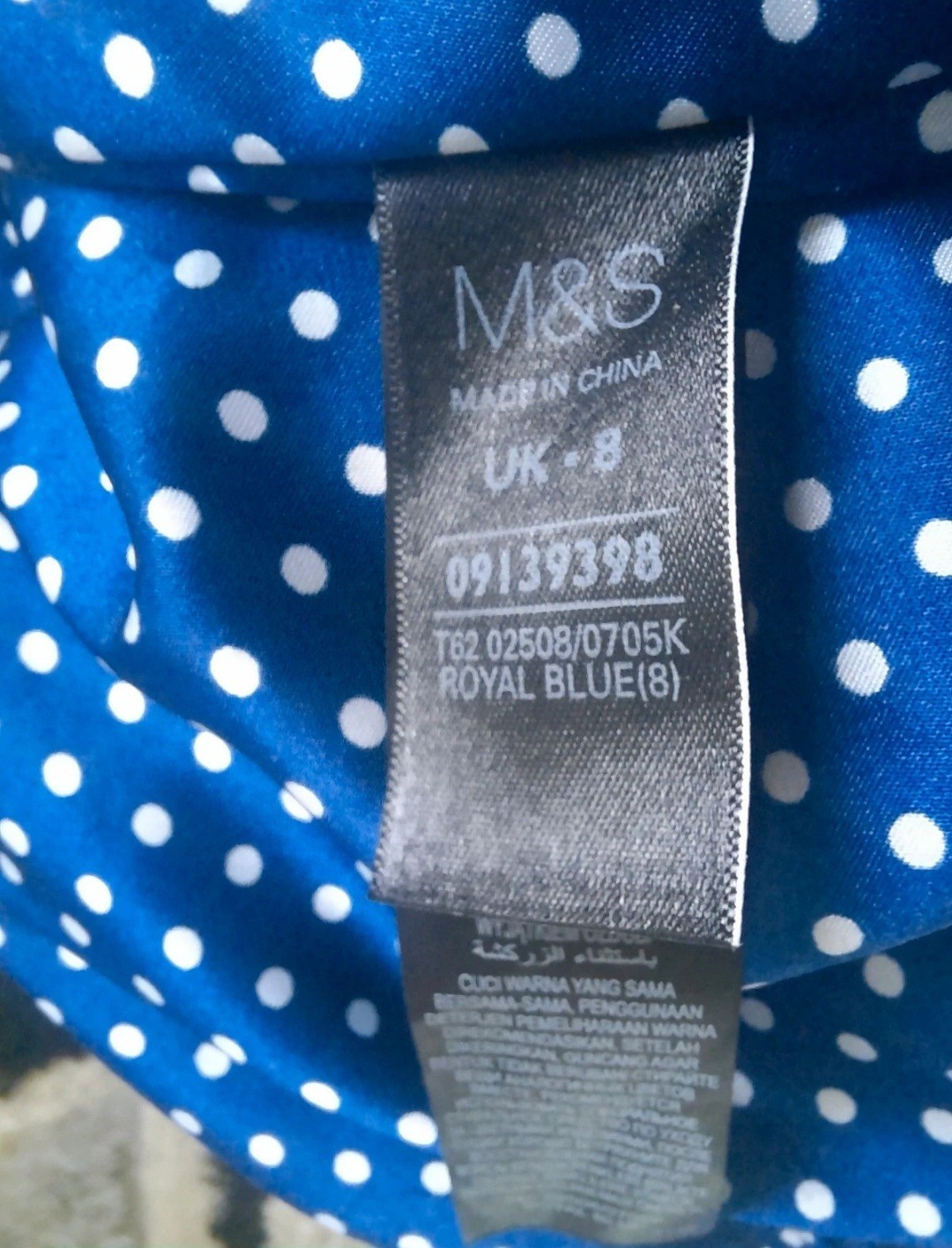 M & S STORMWEAR LADIES 3/4 LENGTH QUILTED COAT UK SIZE 8.