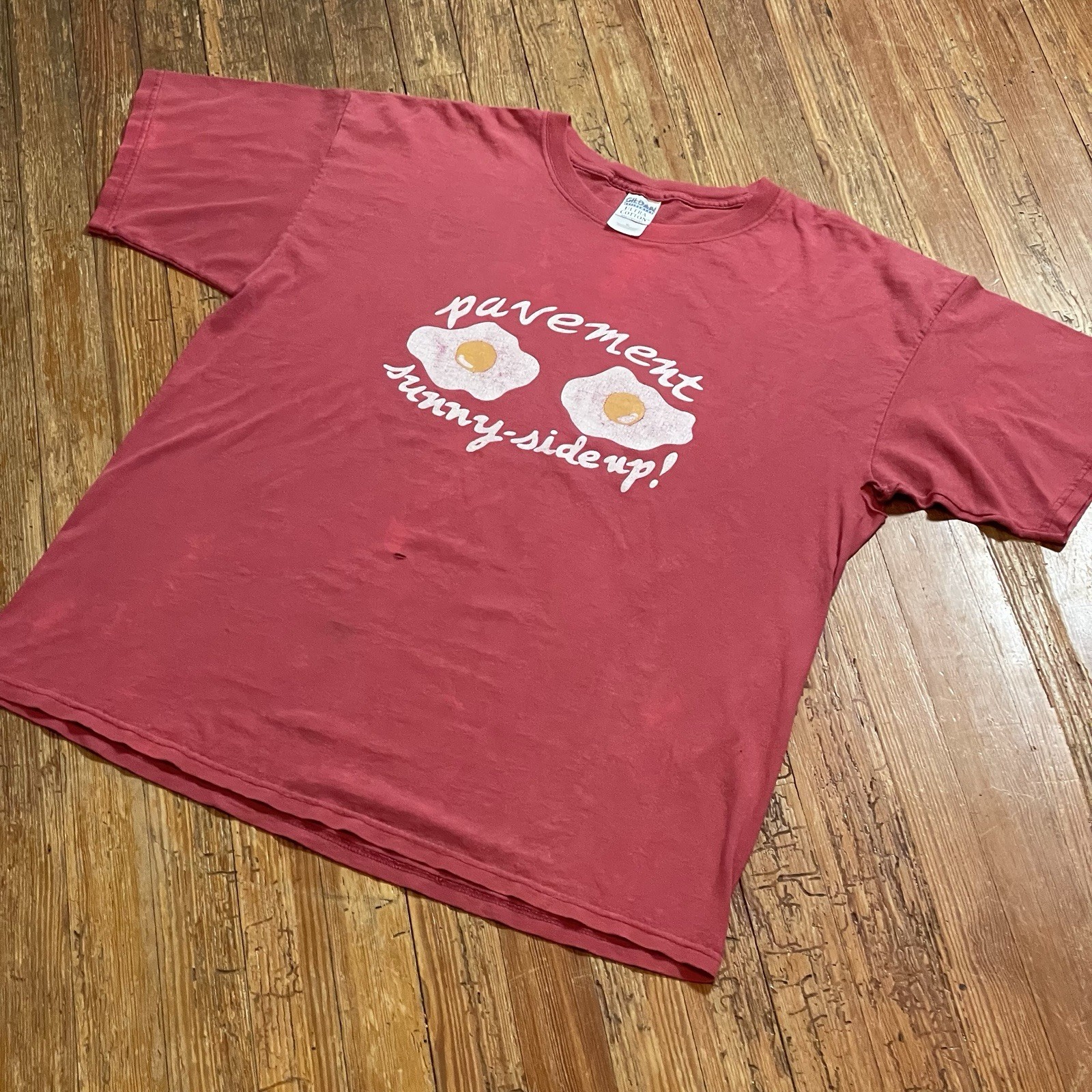 Vintage 90s Pavement Size XL Band Tour Indie Rock Emo Punk Alternative Eggs