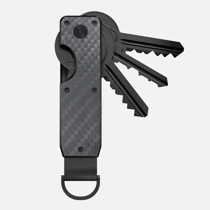 Key Organizer Compact Holder Metal Key Chain Minimalist Key Case Holder for Keyc