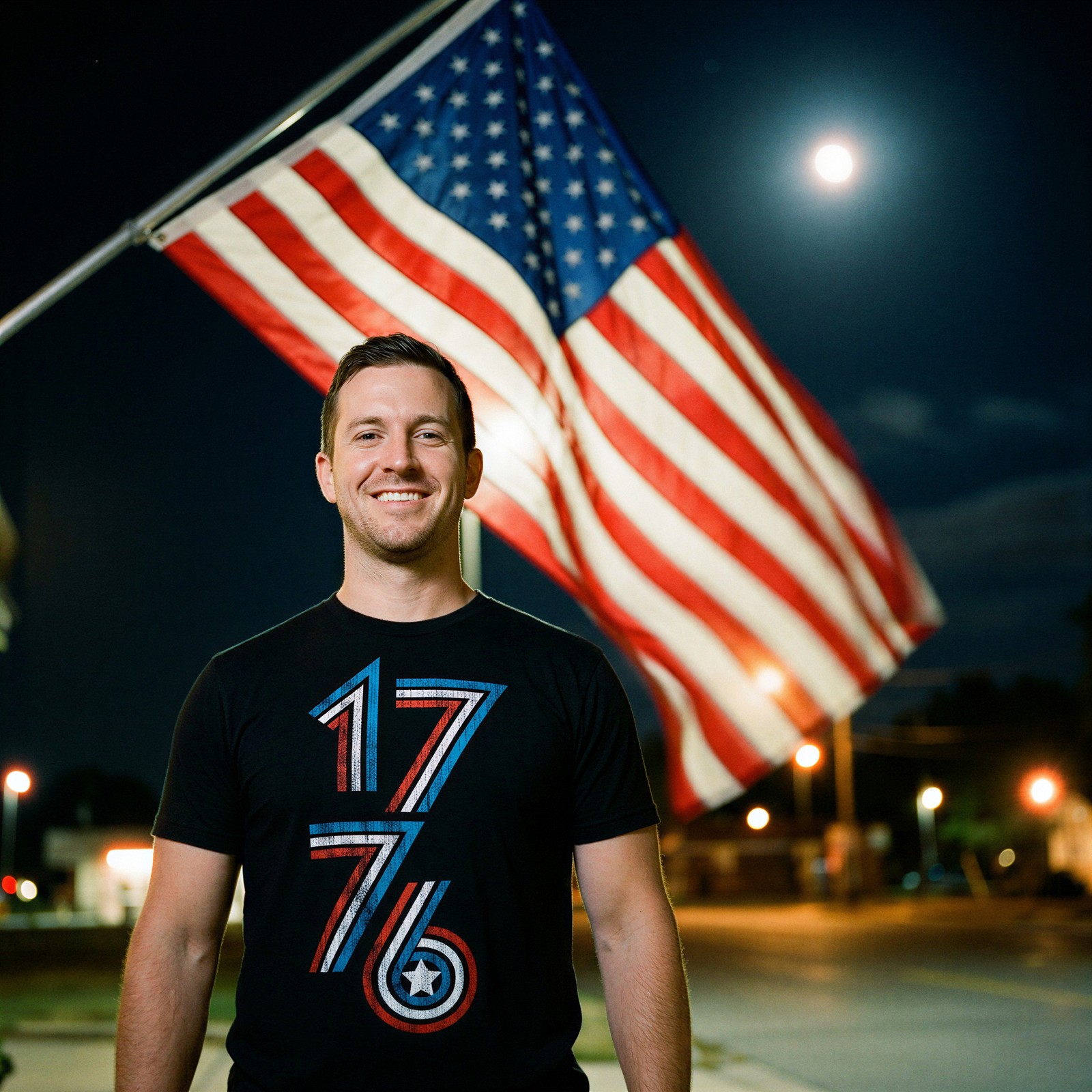 Mens 1776 Stripes Funny T Shirt Awesome Fourth Of July Graphic Tee for Men