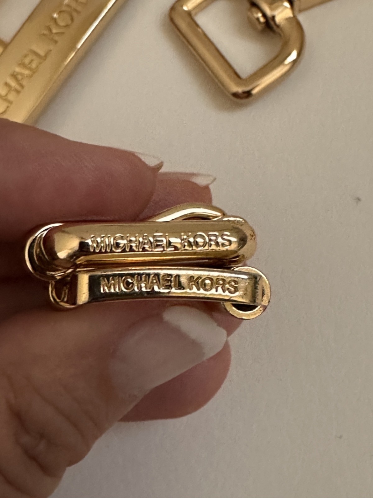 Michael Kors Authentic Gold Tone Hardware Replacement Parts