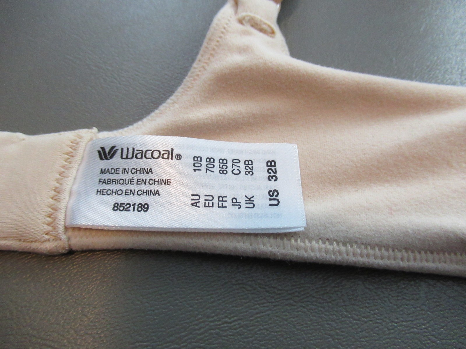 Wacoal Women’s How Perfect Soft Cup Wireless Bra, Sand Nude 5, 32B