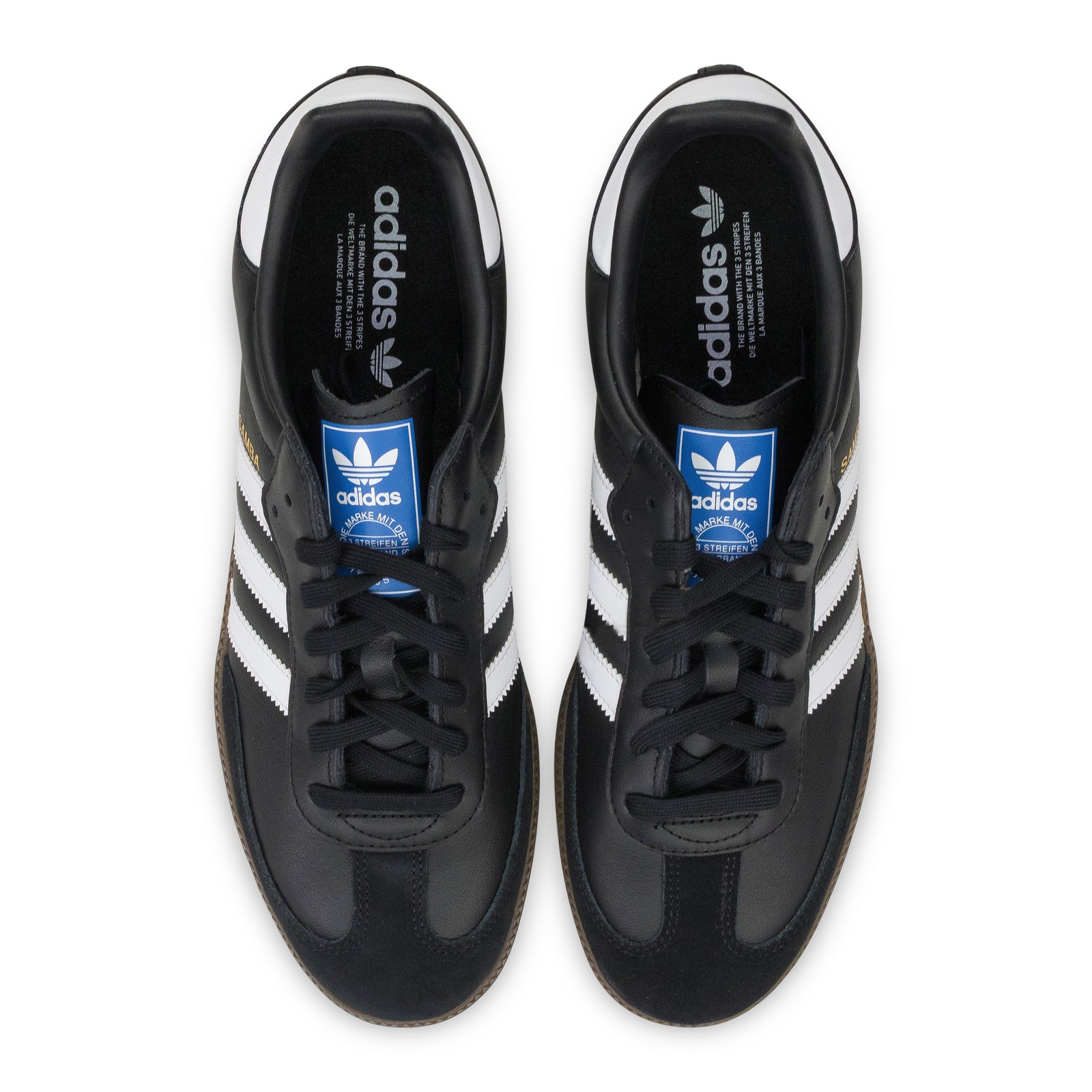 NIB ADIDAS BLACK/WHITE SAMBA OG SNEAKERS SIZE 9.5 $119
