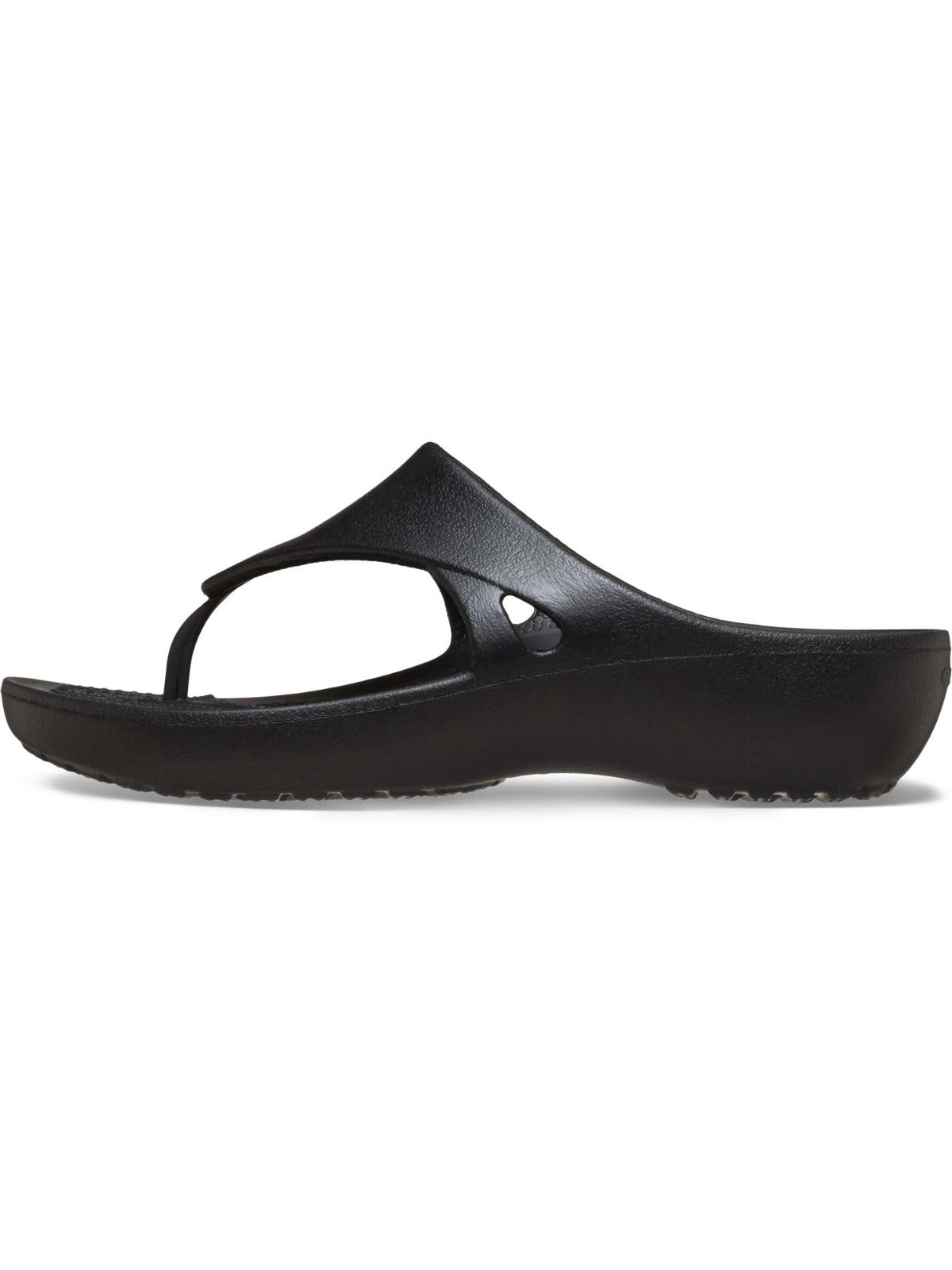 HOT SALE – Crocs Women’s Kadee Flip Flop Wedge Sandal Black New