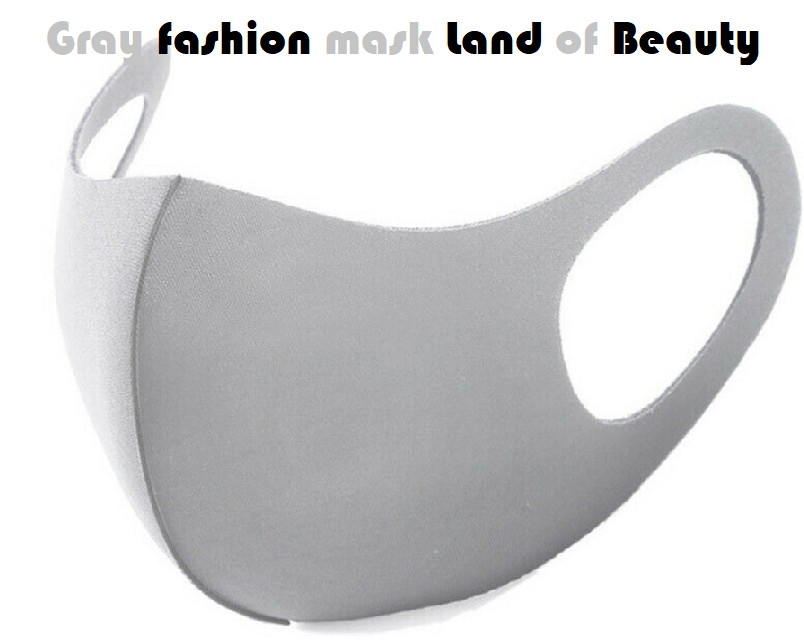 Face Fashion Black Mask Washable 3D/ Ship within 24Hrs (Choose Your Quanitities)
