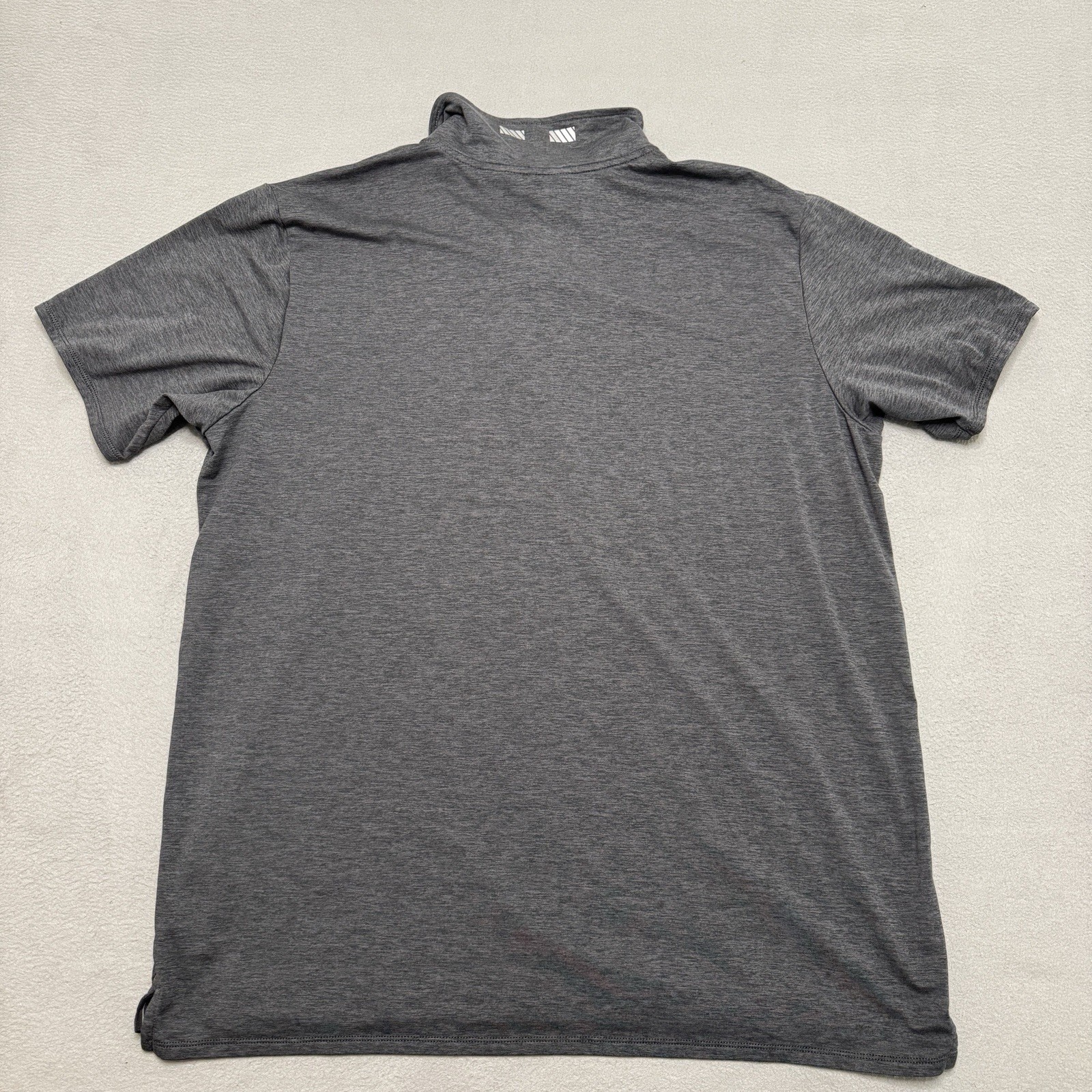 Truewerk EDO Polo Shirt Mens XXL Gray Workwear Tech Performance Stretch