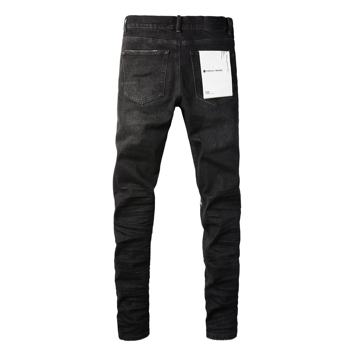 2026 New purple brand men’s personality Fashion Slim Fit Jeans