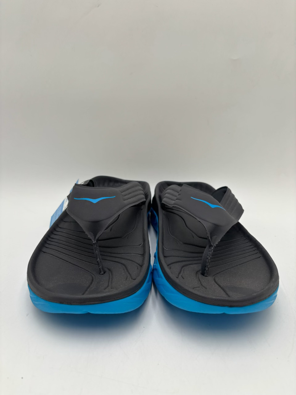 Hoka ORA RECOVERY 1099675 EBONY DRESDEN Men’s NEW Sandal Blue Multiple Sizes