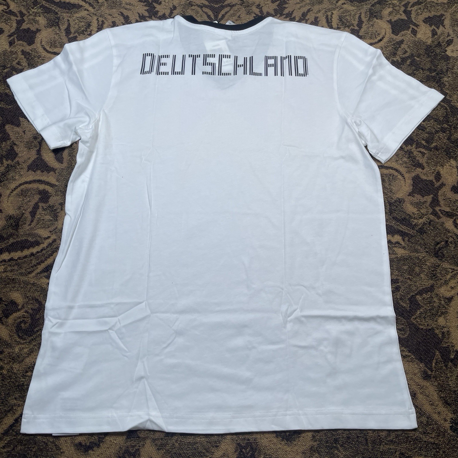 Mens Adidas Germany Retro Soccer Tee Shirt Size Large New