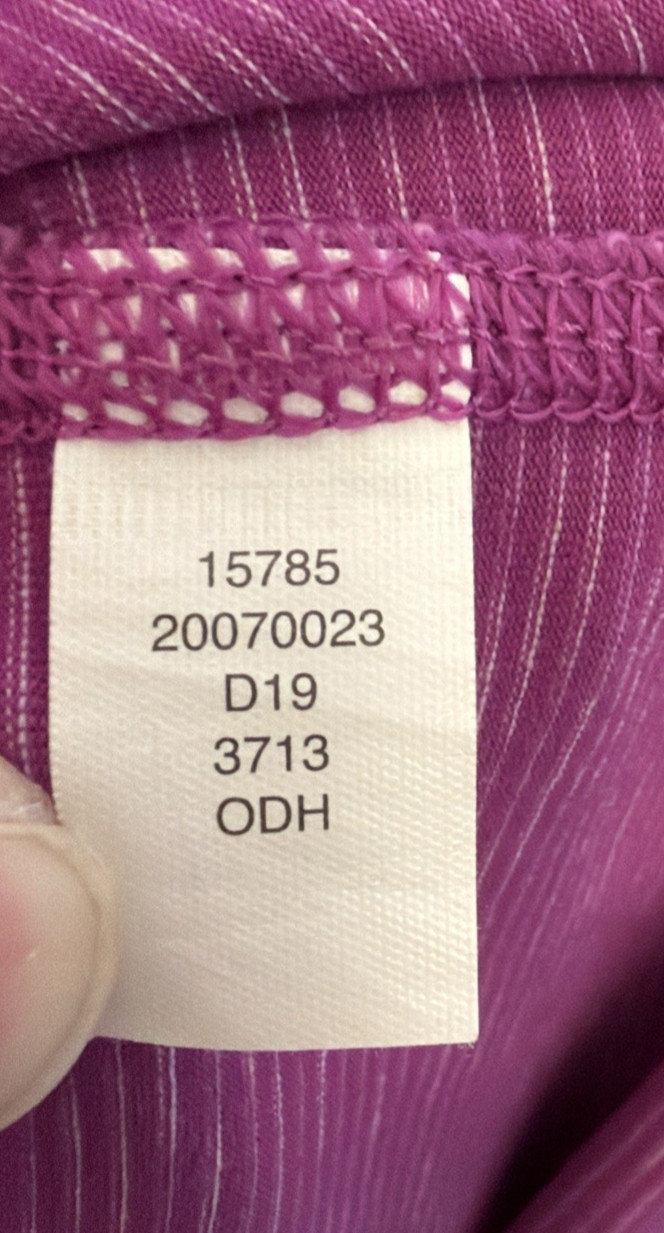 DULUTH Trading US Women’s S Pink Space Dye NoGA Classic Short Sleeves Dress