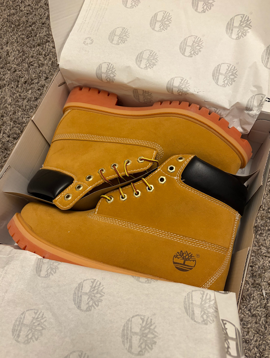 🌟 Timberland 6 Inch Boot Unisex Premium Waterproof Brown New US Seller 🇺🇸