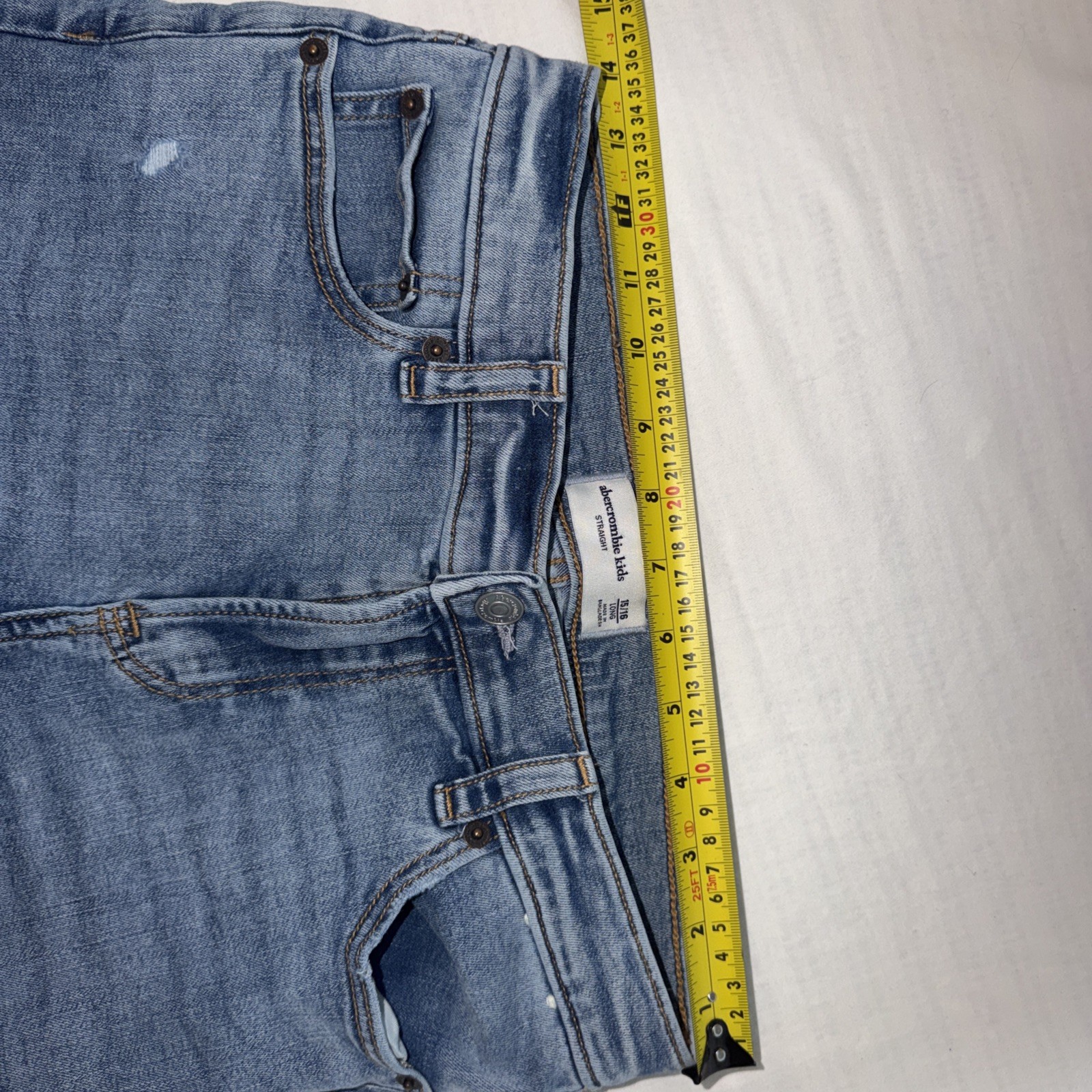 abercrombie kids boys 15/16 Long Jeans