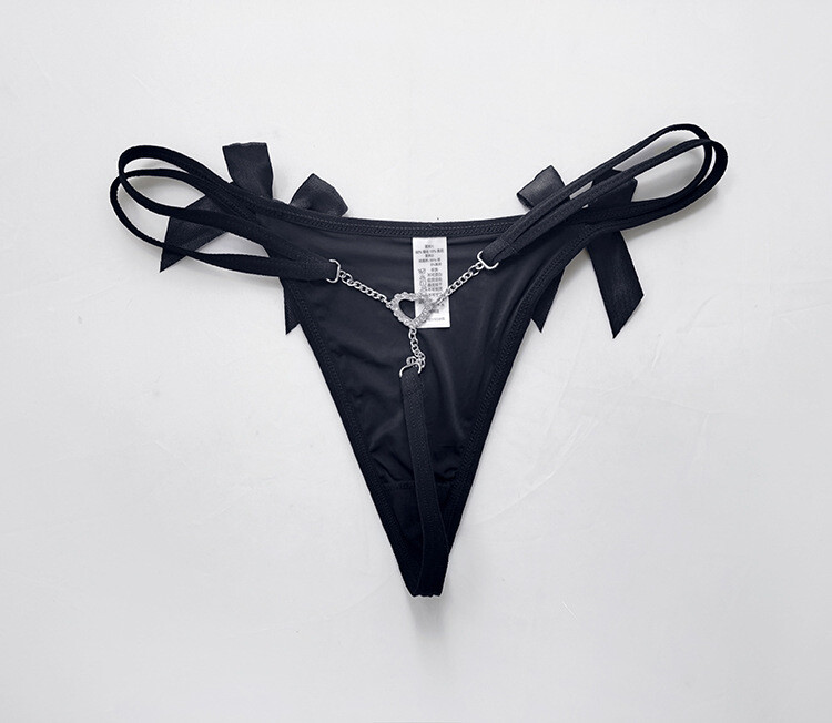 Ladies Womens Sexy T back Chain G-string Thong Panties Lingeries Underwear Brief