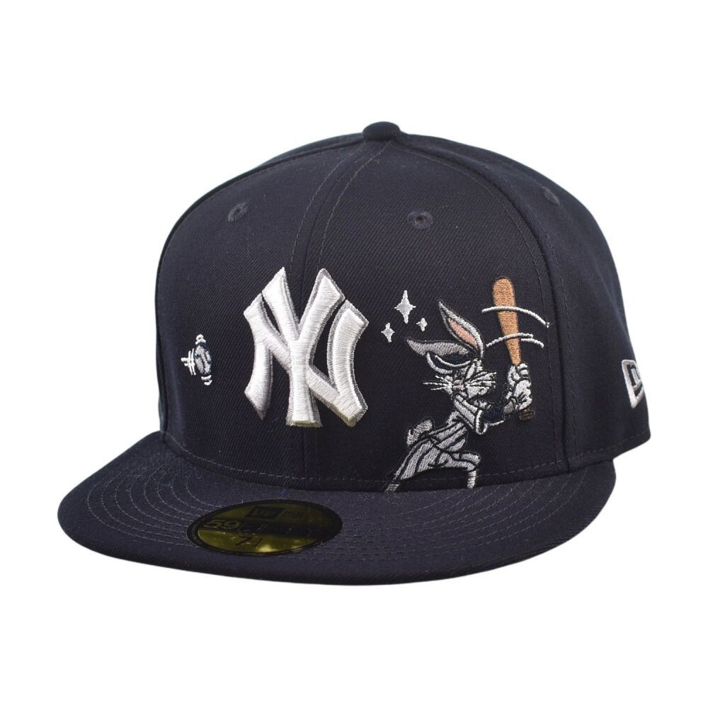 New Era Looney Tunes NY Yankees Bugs Bunny Men’s Fitted Hat Navy