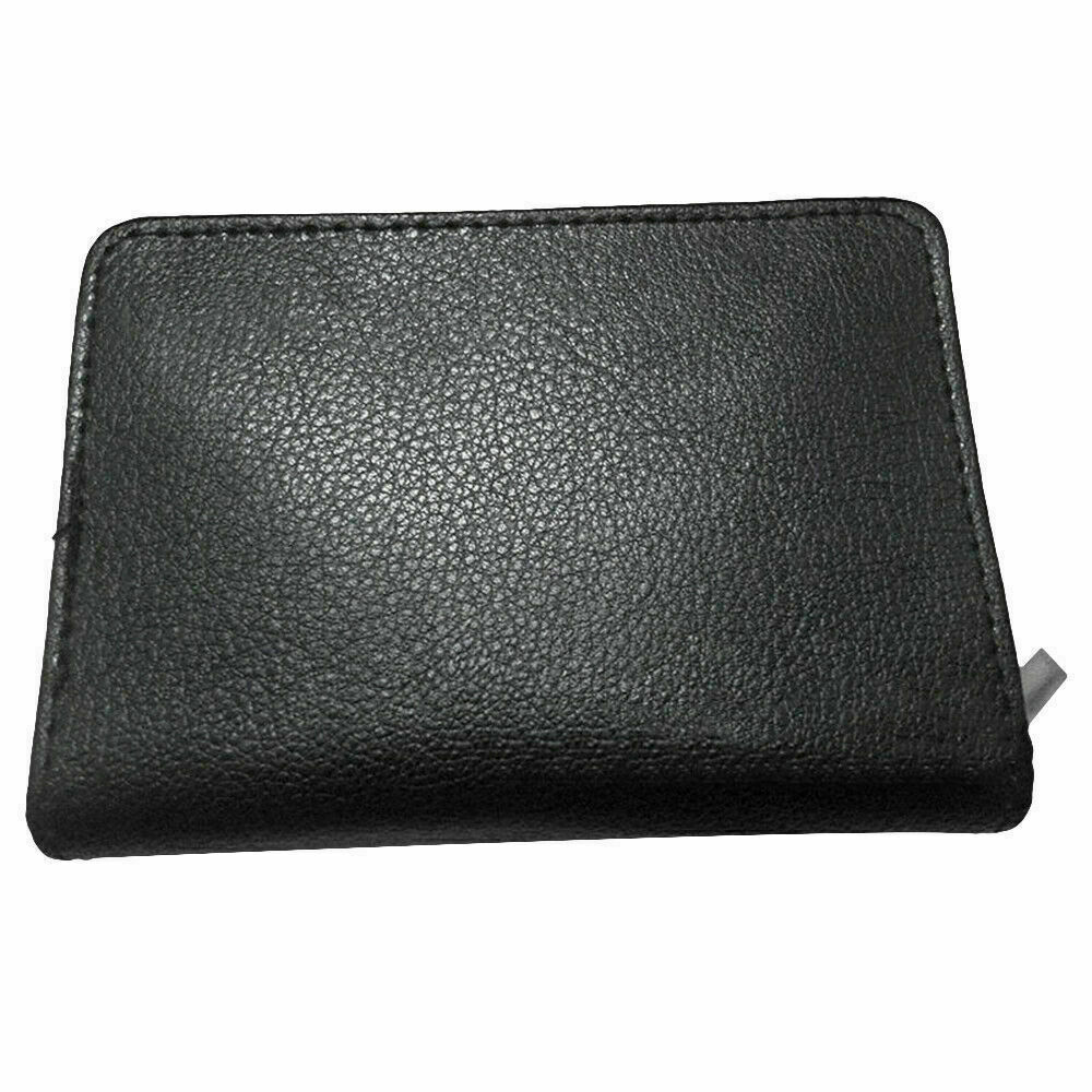 Secure Lock RFID Blocking Wallet Men Women Slim Money Credit Card Holder Leather