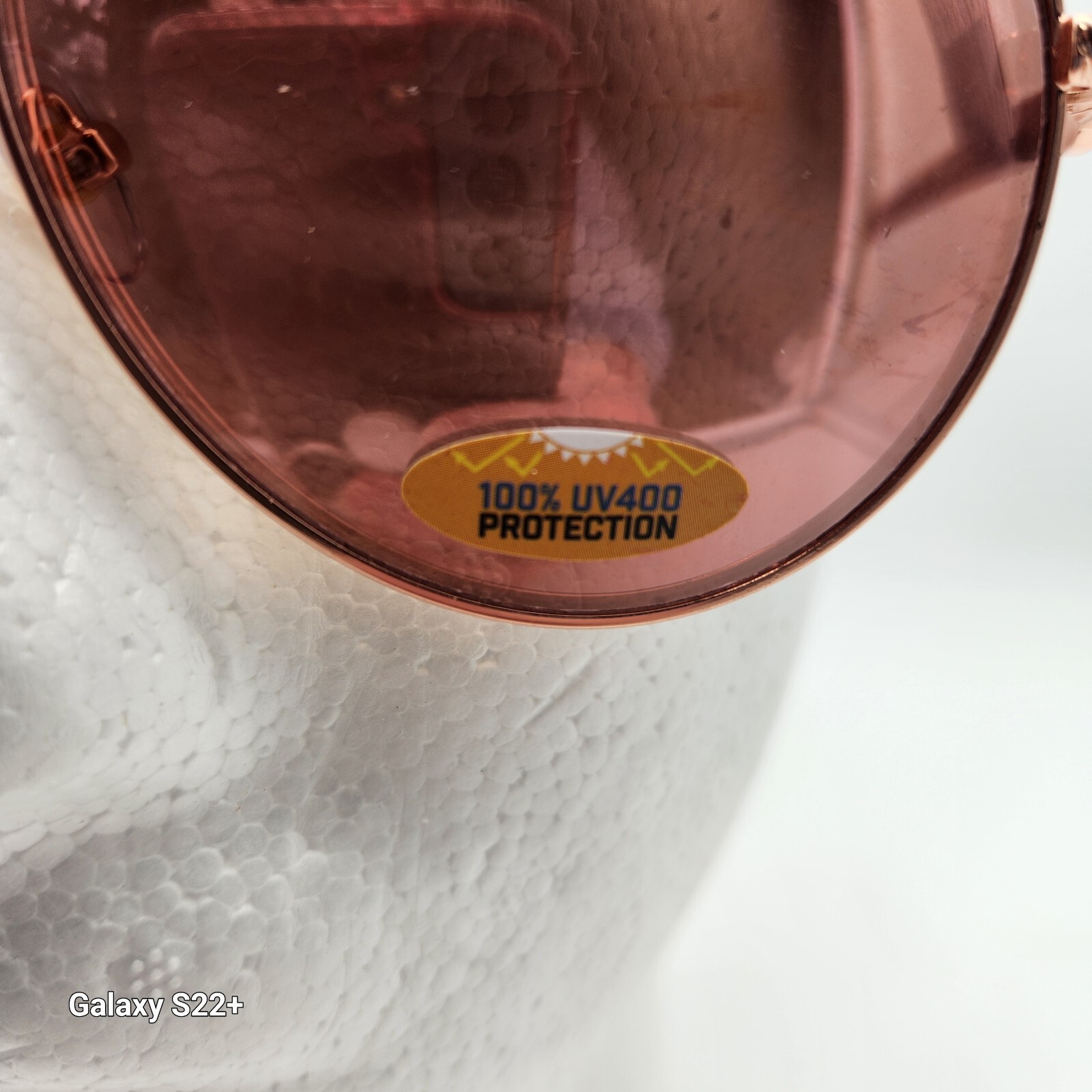 PUGS SUNGLASSES Pink Wire FRAMES Fashion 100% UV400 F4 NWT