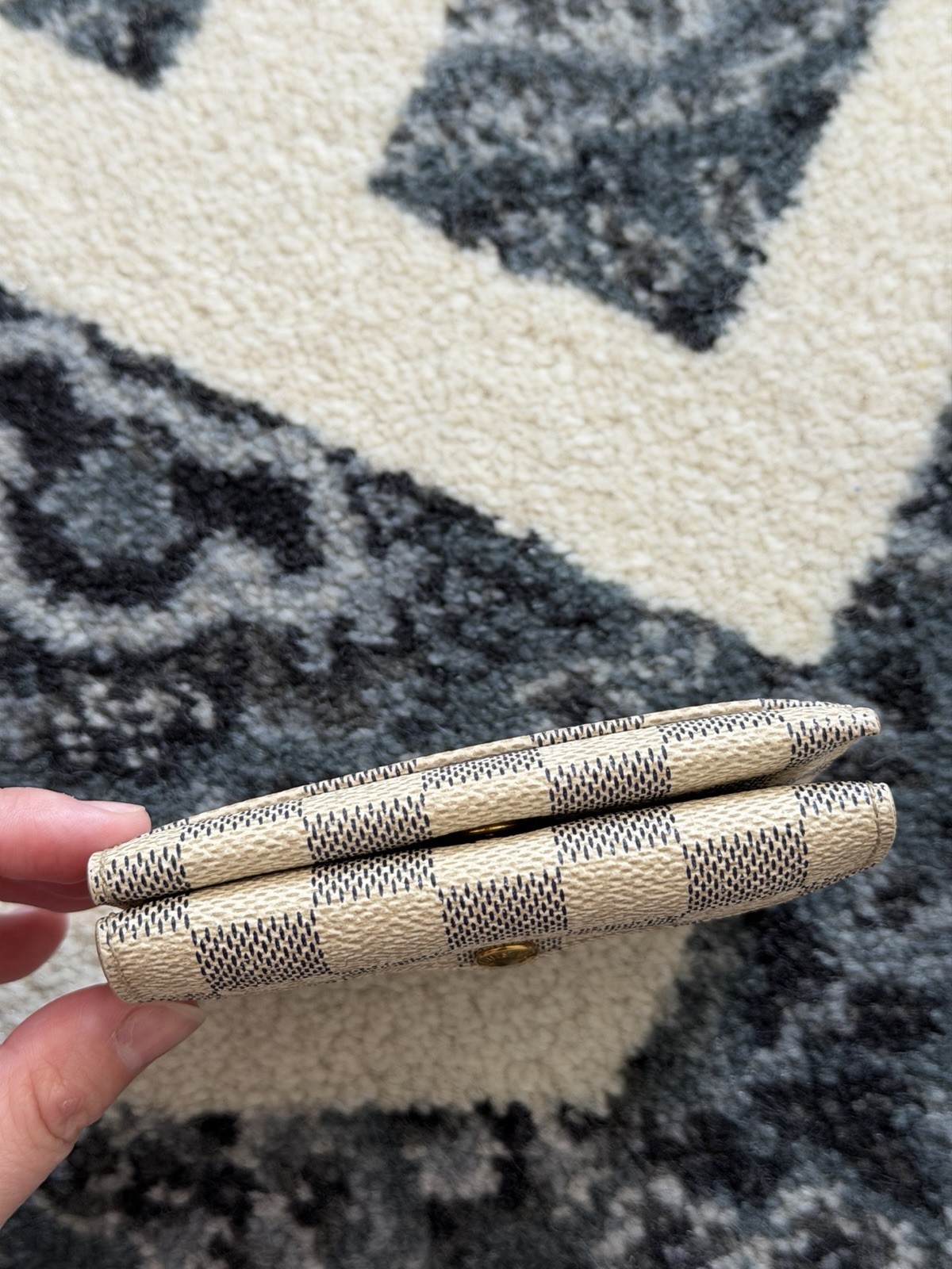 Louis Vuitton Damier Azur Portfolio compact Wallet
