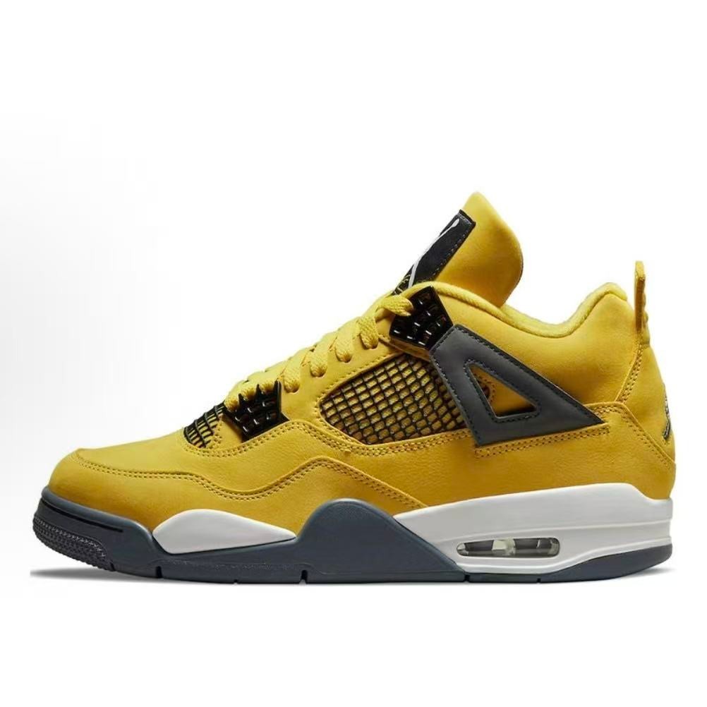 Air Jordan 4 Retro “Tour Yellow” Lightning Men’s Mid Top