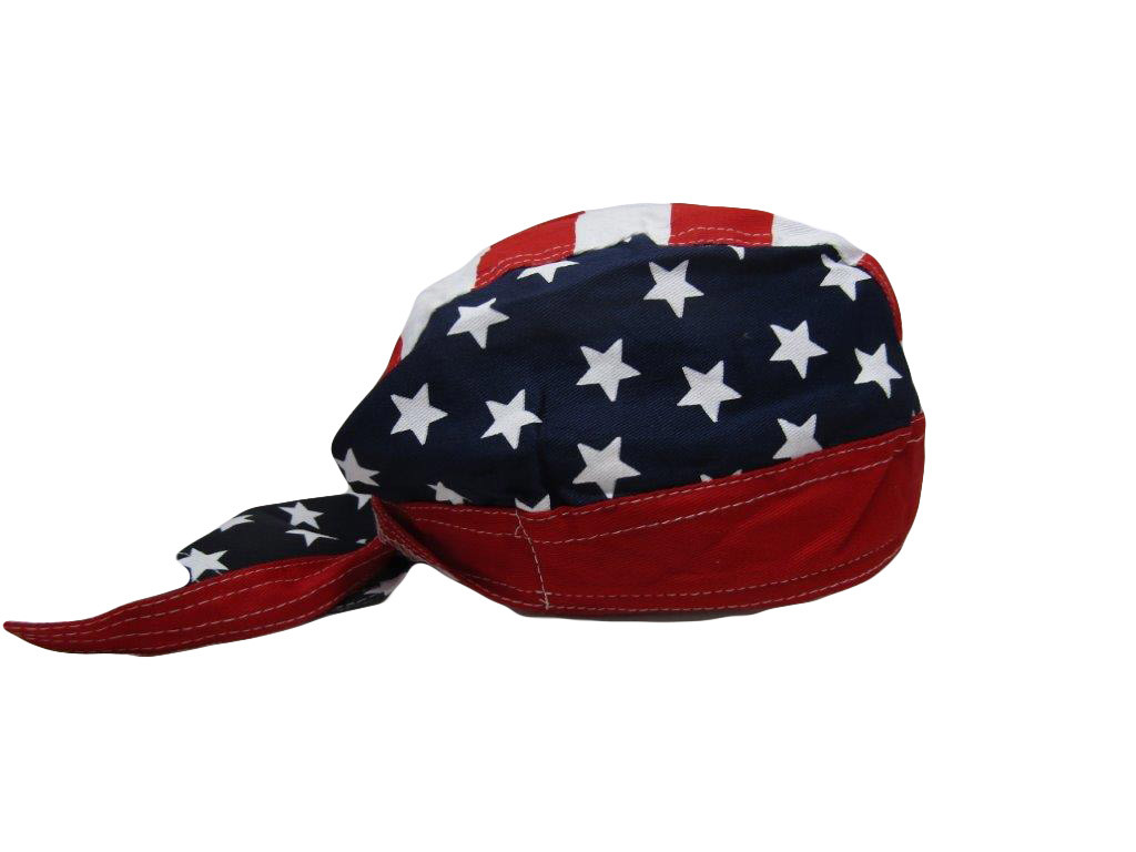 Don’t Tread On Me Gadsden USA American Flag Do Rag Doo Rag Skull Cap Head Wrap