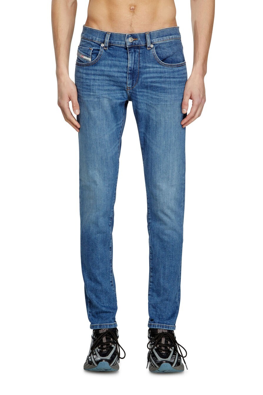 Mens Slim Fit Jeans Stretch Denim Pants Slim Skinny Casual Designer Jeans