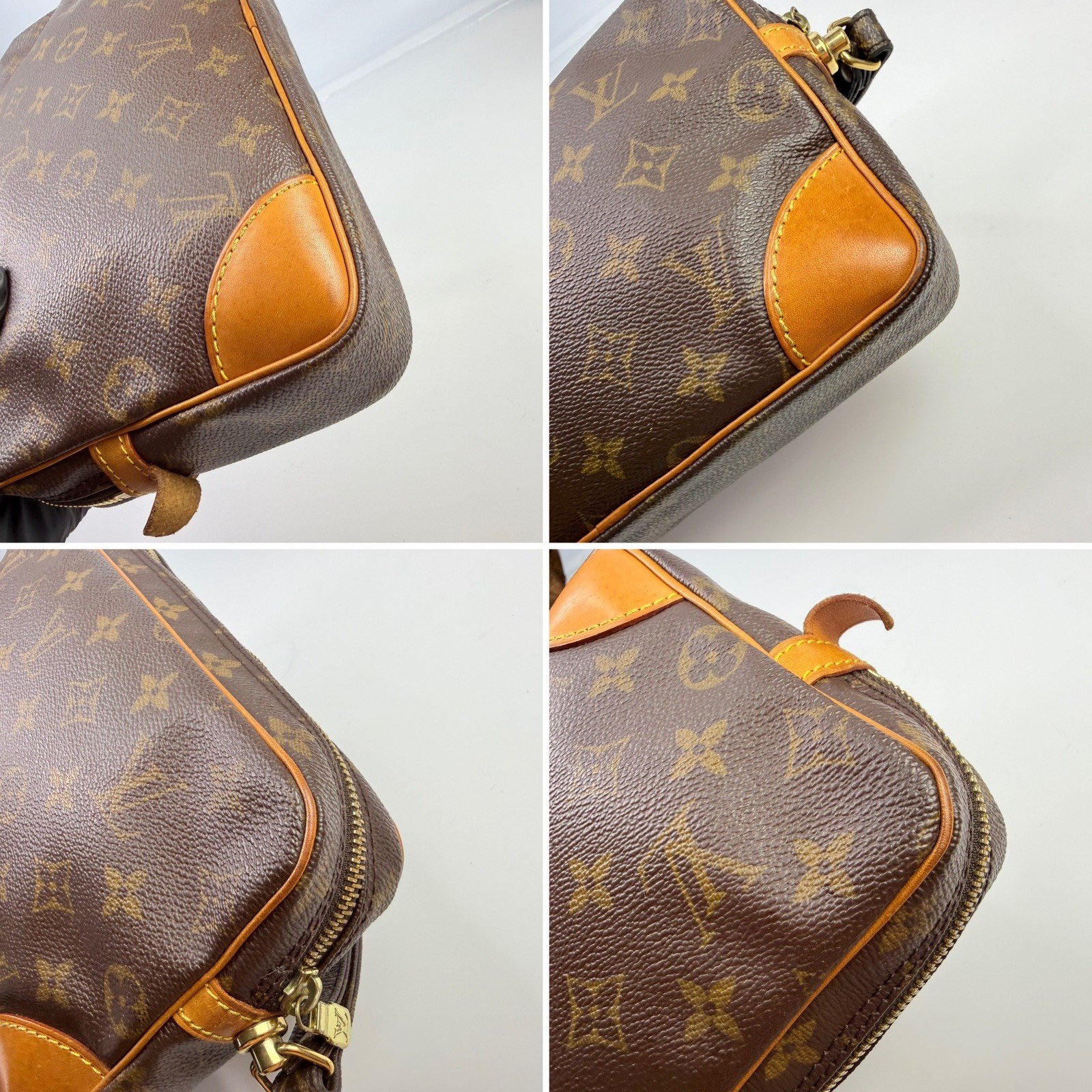 LOUIS VUITTON Marly Dragonne GM Handbag/Clutch Vintage Monogram Authentic