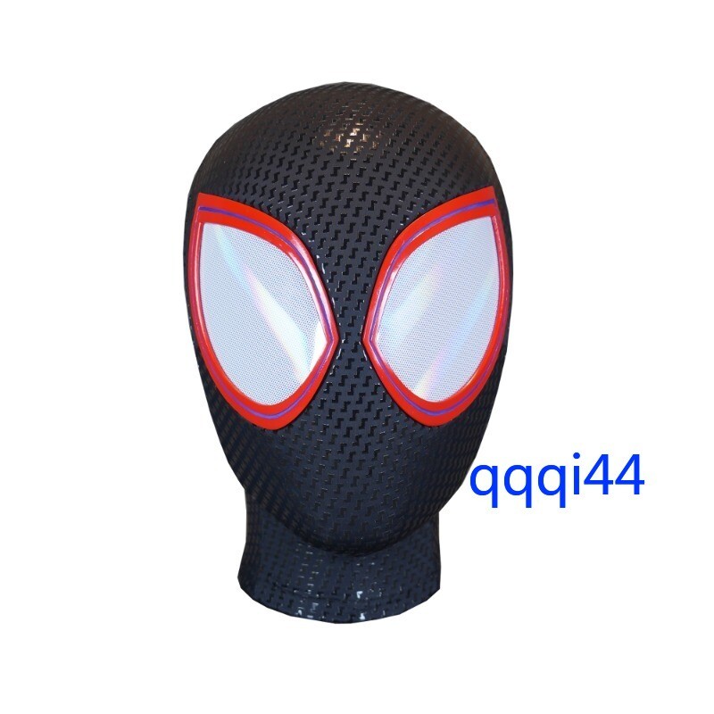 Spider Man Crossover Universe Miles Morales Mask Helmet Faceshell Eyes Gift New
