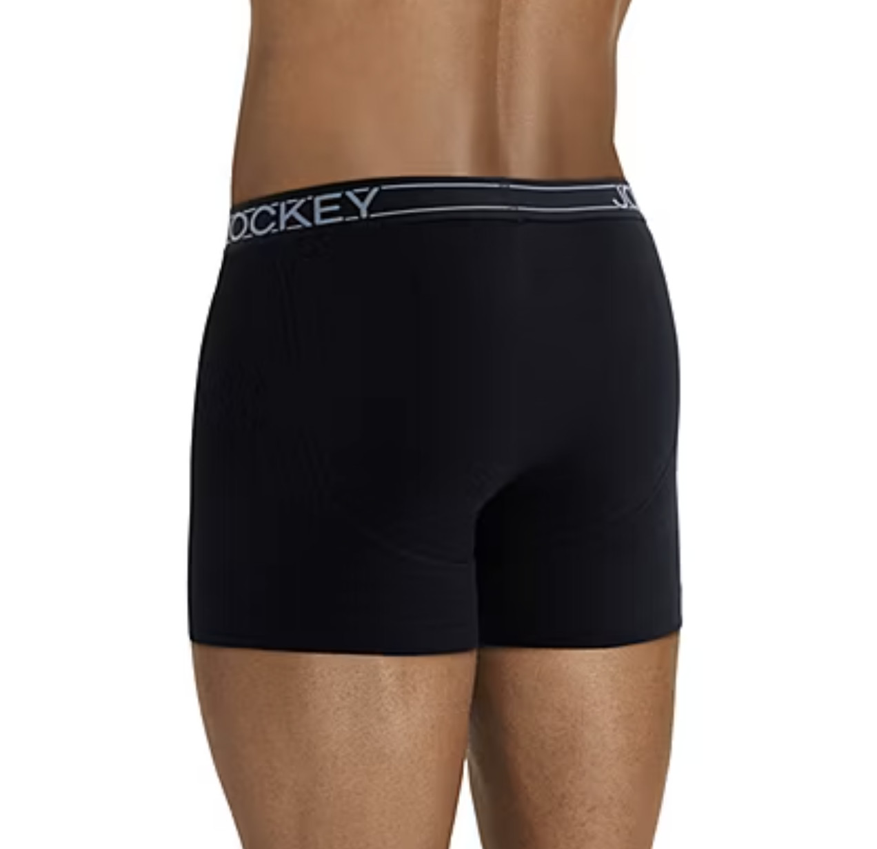 Men’s Jockey 4+1 Free Everyday Cotton Blend Boxer Briefs (Multi Gray) Underwear