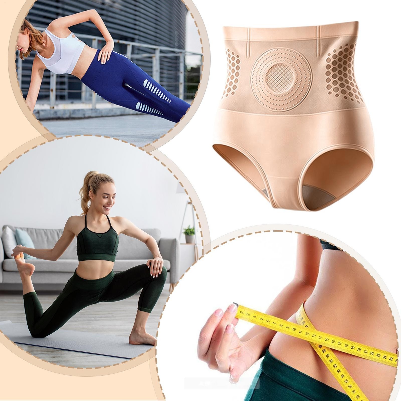 Fat Burning Shorts – Moringa Berberine 4-in-1 Sculpting Weight Loss Shorts