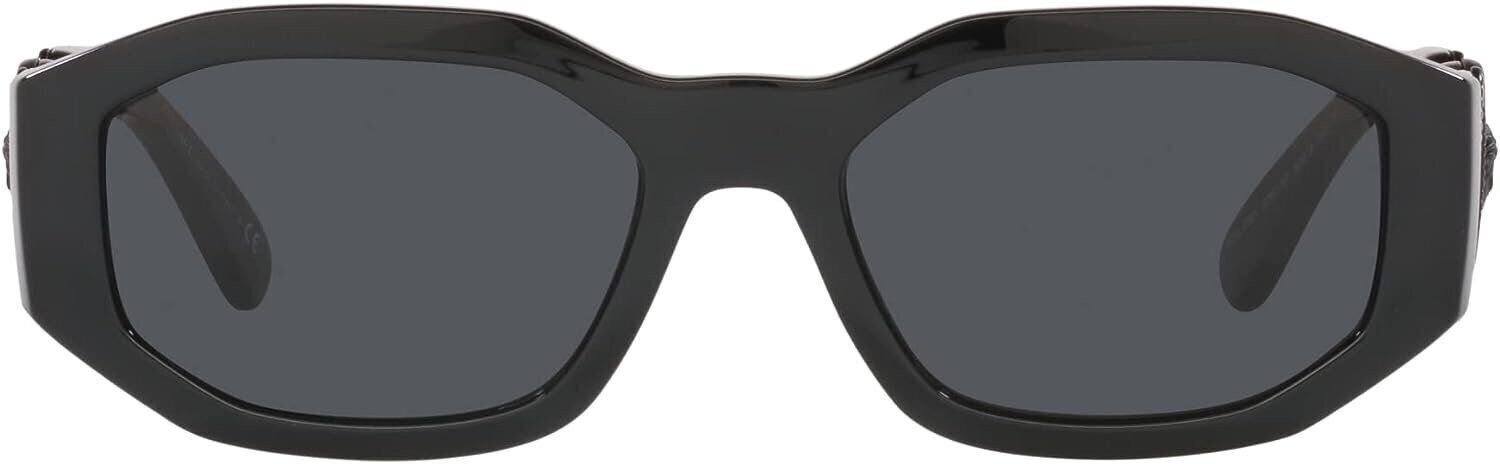 VERSACE VE4361 536087 53mm Black Dark Grey Men’s Sunglasses