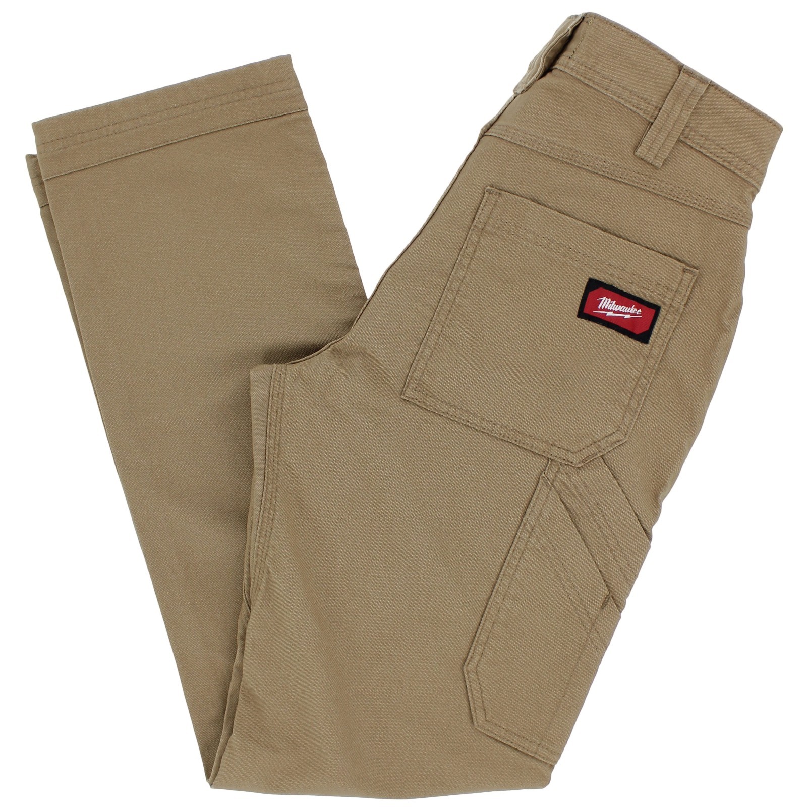 Milwaukee Men’s Work Pants, 7-Pocket, Reinforced Kick Plate, Triple Stitch