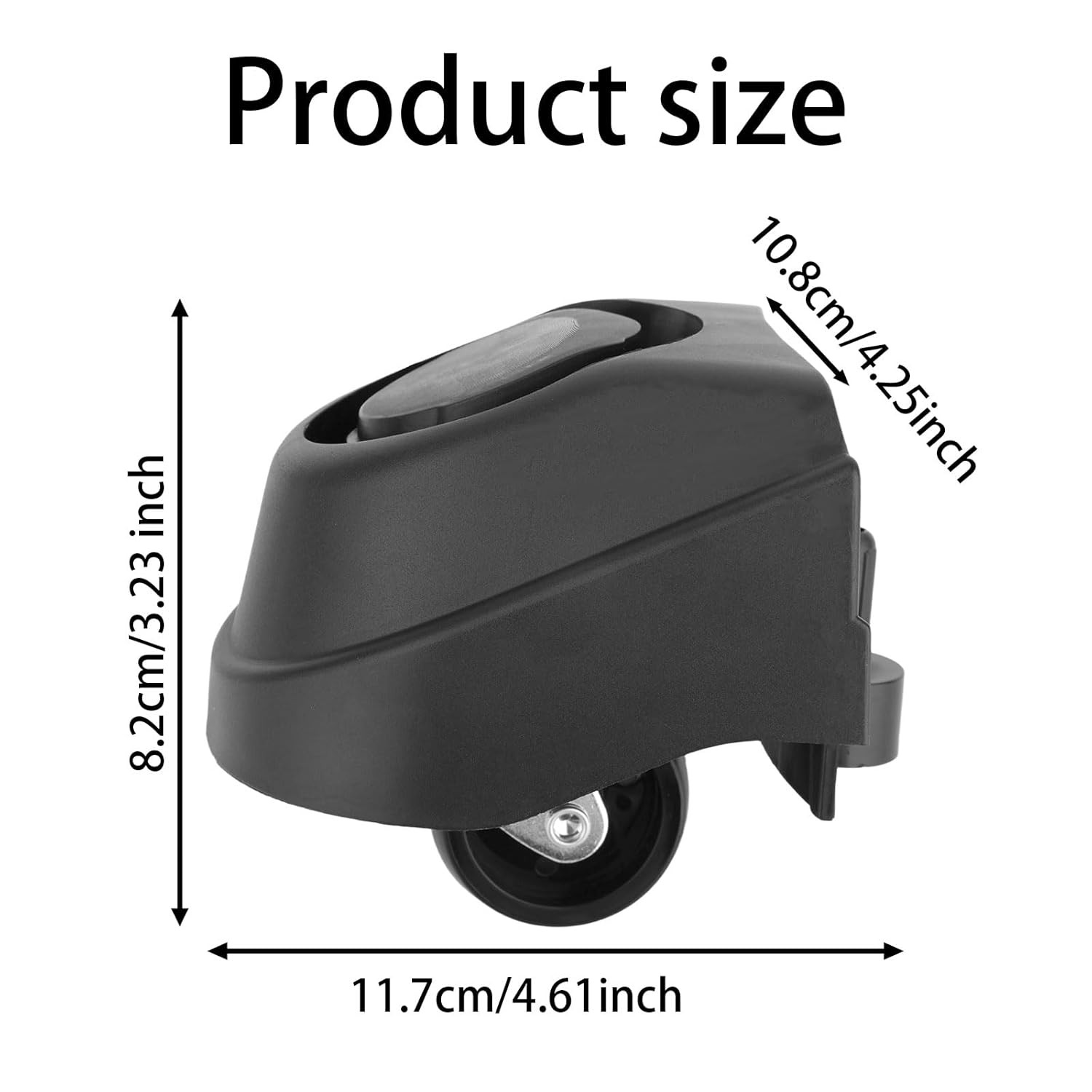 Caster Wheel Kit for Ridgid 6 & 16 Gallon Wet/Dry Vacuum Replacement Parts