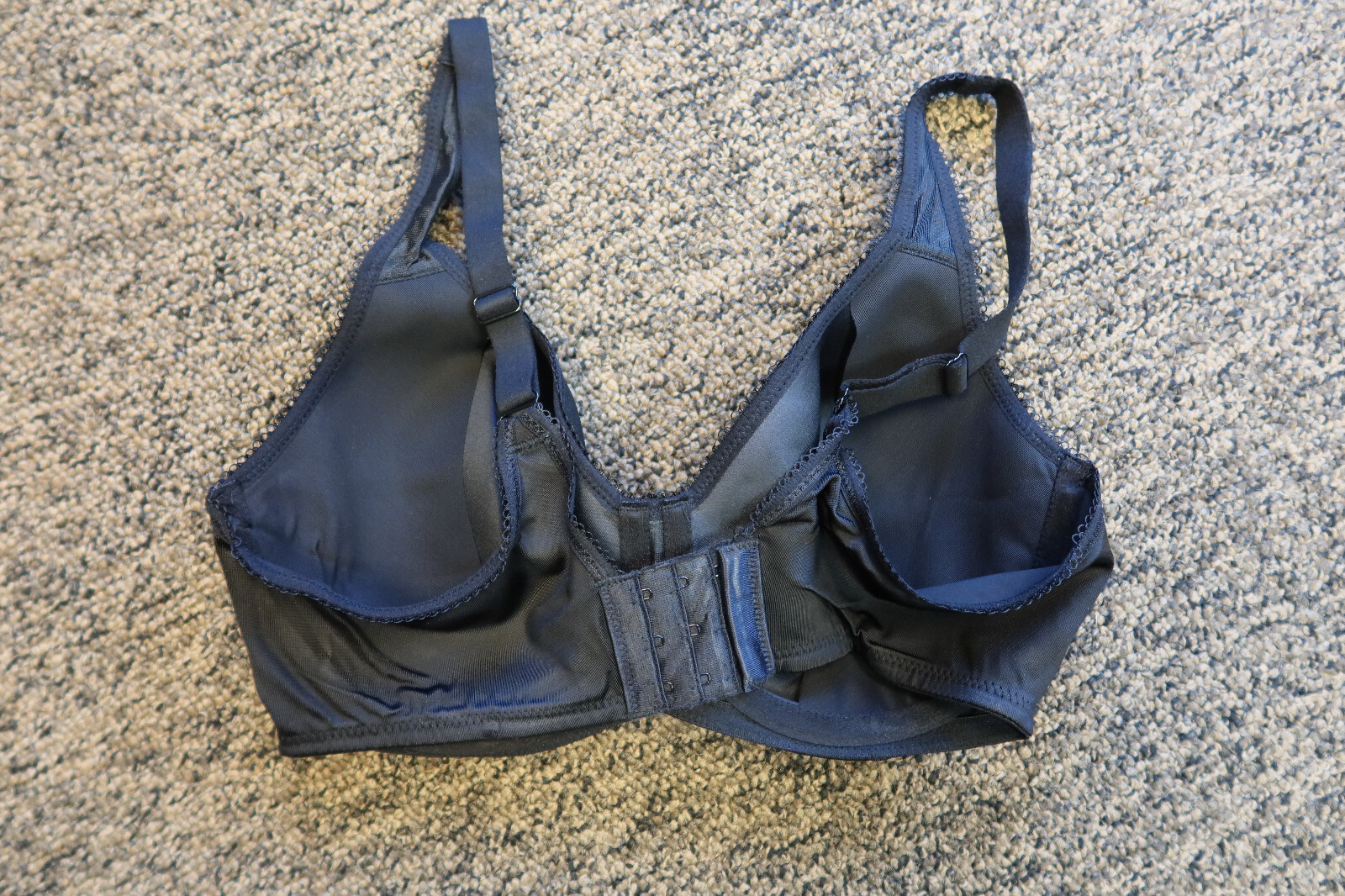 New Wacoal Basic Beauty Spacer Underwire T-Shirt Bra – Size 36D – Black – 853192