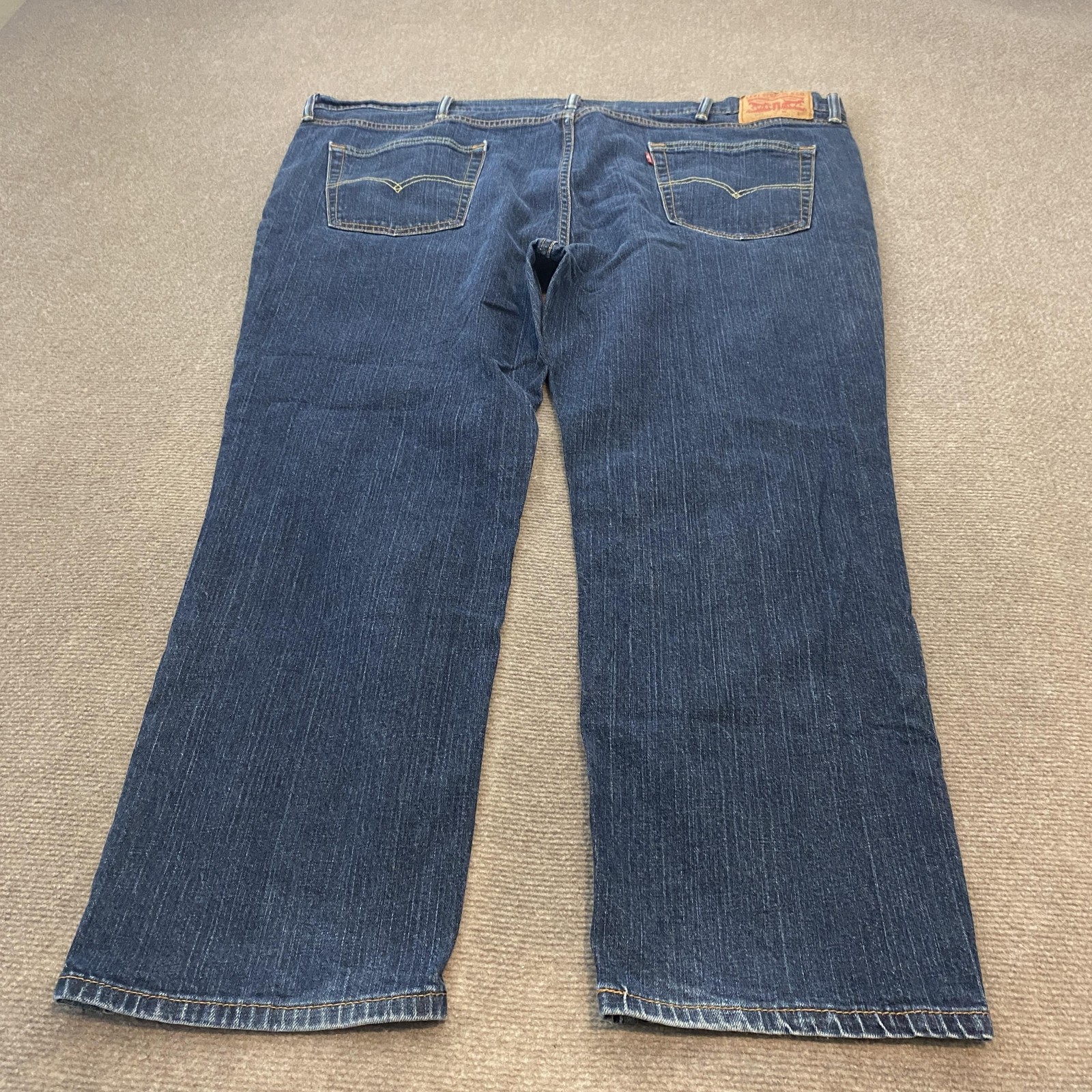 Levis 541 Jeans Mens 50 Fits 48×28 Blue Athletic Fit Straight Leg Denim