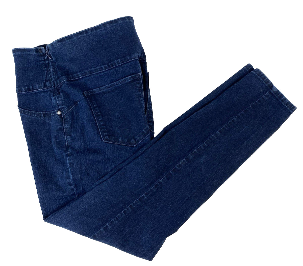 Spanx Alexia Women’s Stretch Skinny Jeans Wide Waistband High-Rise Size L