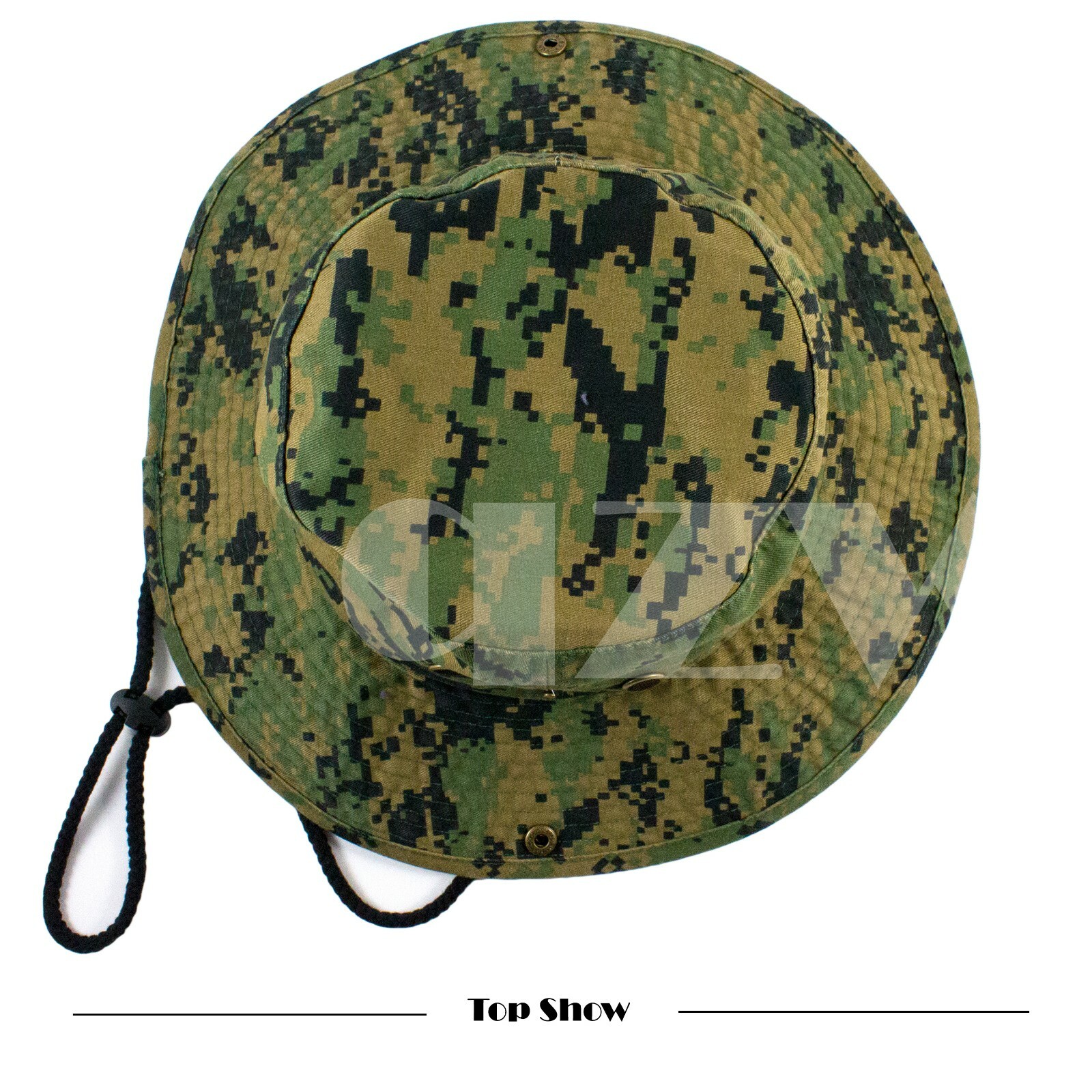 Mens Outdoor Boonie Bucket Hat Fishing Camping Military 100% Cotton Safari Cap